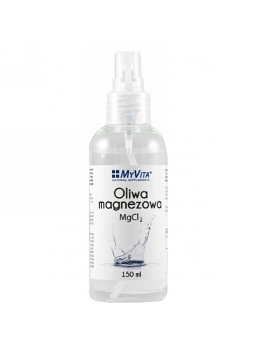 Oliwa magnezowa (MyVita), preparat na bazie chlorku magnezu sześciowodnego, 150 ml