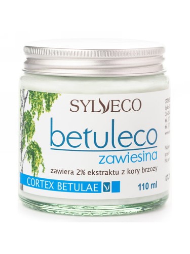 Betuleco zawiesina (Sylveco), preparat z 2% ekstraktem z kory brzozy, 110 ml