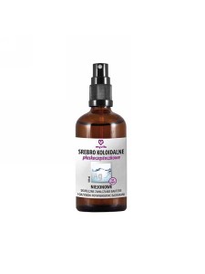 Srebro koloidalne (MyVita), srebro płaskocząsteczkowe niejonowe 50 ppm, 100ml