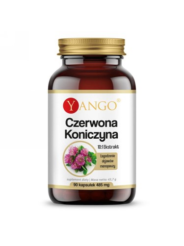 Czerwona koniczyna (Yango), łagodzenie objawów menopauzy, 90 kapsułek