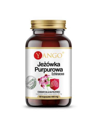 Jeżówka purpurowa (Yango), naturalne wzmocnienie odporności, 60 kapsułek