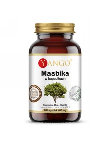 Mastika  (Yango), naturalne wsparcie układu pokarmowego, 60 kapsułek