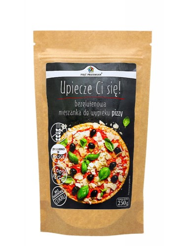Pizza Upiecze Ci się! (Pięć Przemian), bezglutenowa mieszanka do wypieku pizzy, 250g