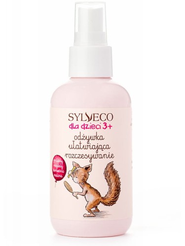 Odżywka ułatwiająca rozczesywanie (Sylveco), preparat do pielęgnacji włosów dla dzieci powyżej 3. roku życia, 150 ml