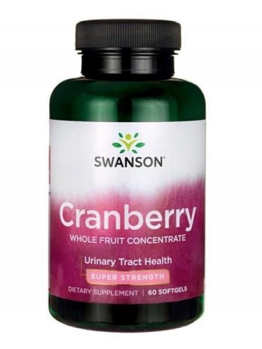 Cranberry (Swanson), 420 mg ekstraktu z żurawiny, 60 kapsułek