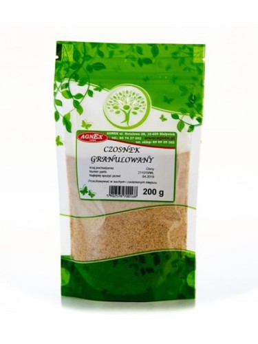 Czosnek granulowany (Agnex), 200g