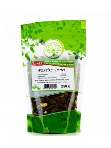 Pestki dyni łuskane (Agnex), 250g