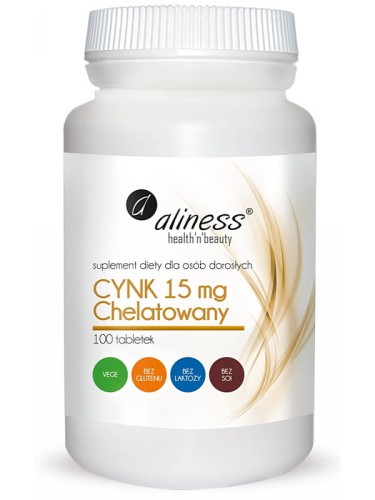 Cynk chelatowany 150mg (Aliness), 100 tabletek
