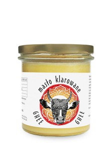 Masło klarowane Ghee (Pięć Przemian), 240g