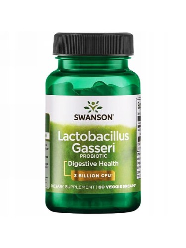 Lactobacilus Gasseri (Swanson), bakteria kwasu mlekowego, 60 kapsułek