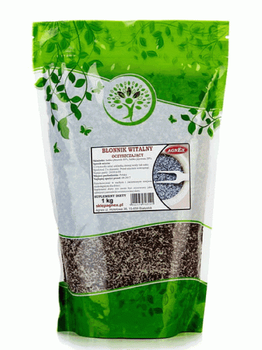 Błonnik witalny oczyszczający (Agnex), mieszanka babki płesznik i babki jajowatej, 1000g
