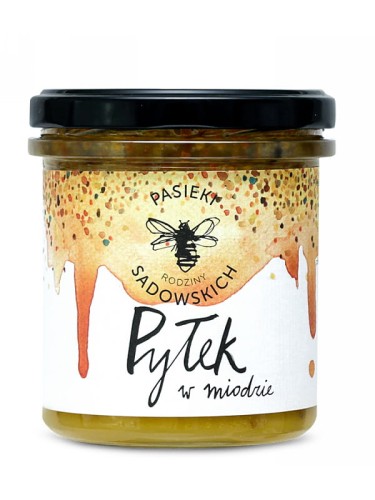 Pyłek pszczeli w miodzie (Pasieki Sadowskich), 400g