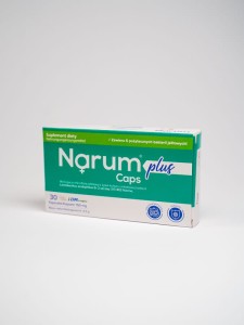 Narum Plus 150 mg, Lactobacillus acidophilus Er-2 szczep 317/402 Narine, zaparcia i wspomaganie trawienia,30 kapsułek