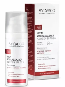 SYLVECO krem wygładzający na dzień SPF50, 50 ml ( DATA 30.04.2026r )