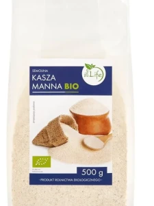 Bio BIOLIFE Kasza manna  500 g ( DATA 31.05.2026r )