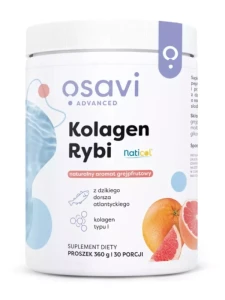 Osavi, Kolagen Rybi o smaku grejpfrutowym , 360 g