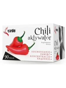 VIRDE Chili aktywator ODCHUDZANIE, 90 tabletek