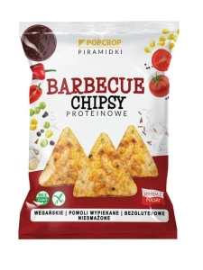 POPCROP, piramidki proteinowe barbecue, 60 g