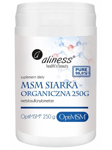 MSM Siarka organiczna (Aliness), proszek 250g
